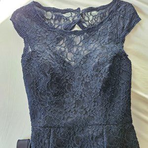 Navy Blue Formal Dress - Bridesmaid/Prom/Wedding Guest